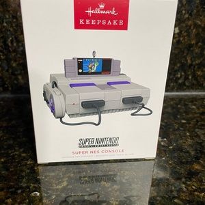 Hallmark Keepsake Super Nintendo Super NES Console Ornament in Box